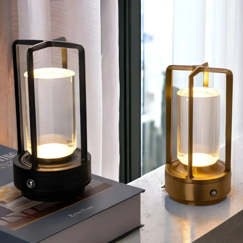 Kabellose LED Tischlampe mit Touch-Sensor im Skandinavischen Design 1