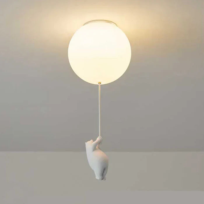 Kinder Deckenlampe Bär und Ballon LED Deckenleuchte für fröhliche Atmosphäre 10