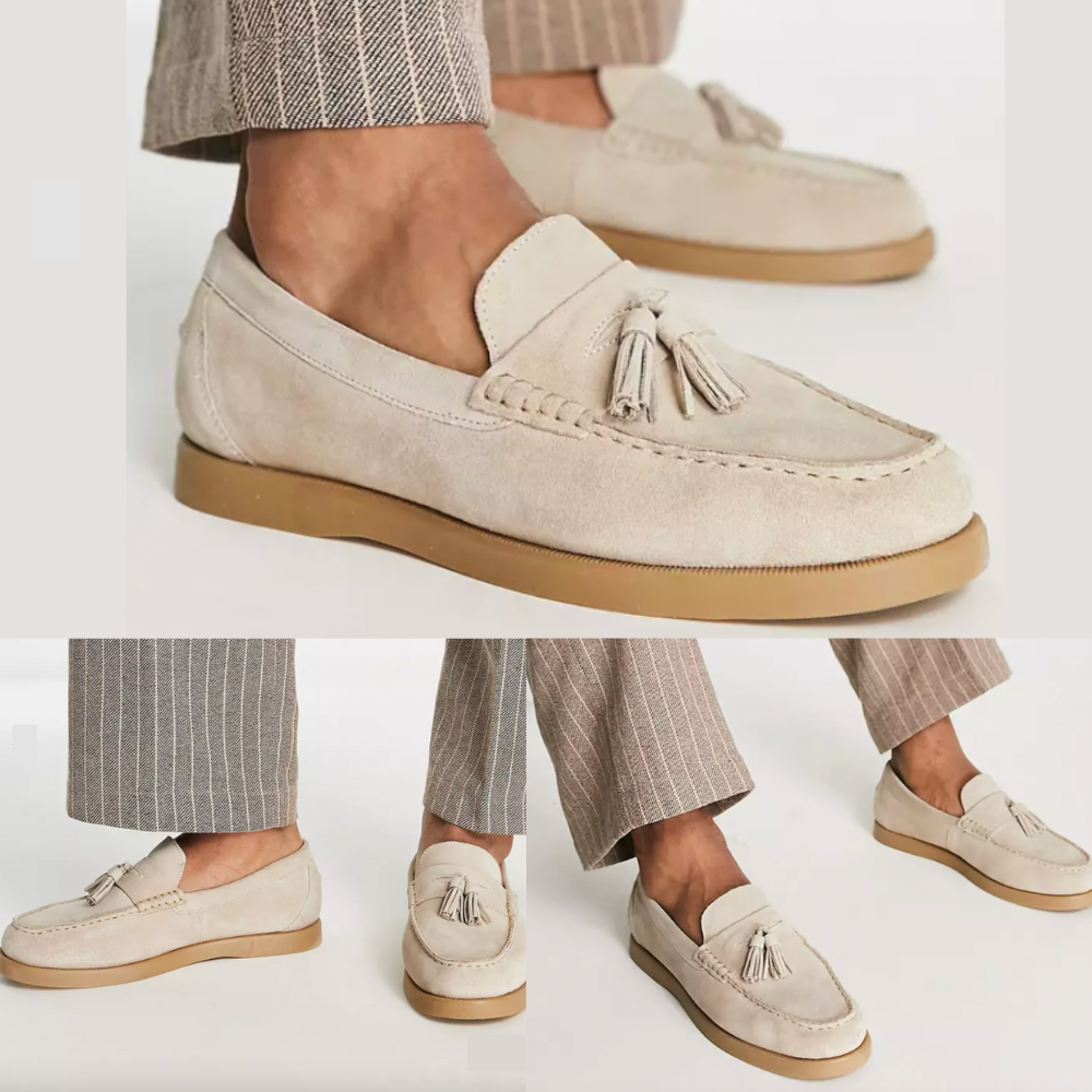 Klassische Herren Schuhe aus Kunstleder mit zeitlosem Design 3