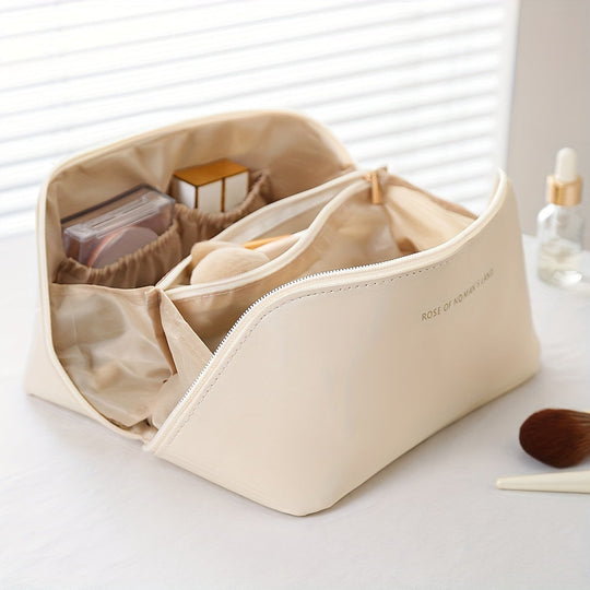 Kosmetiktasche Damen Make-up Organizer für Reisen, Kulturbeutel mit Reißverschluss, Praktische Kulturtasche 6