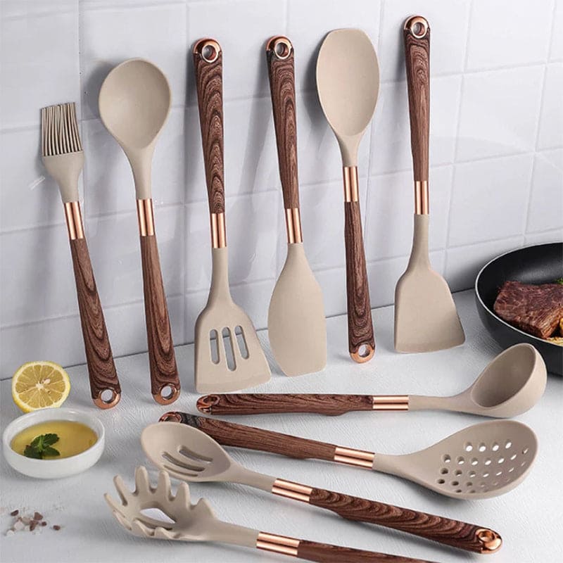 Küchenhelfer Set 10-teilig mit Komfortgriffen für moderne Küchen 0