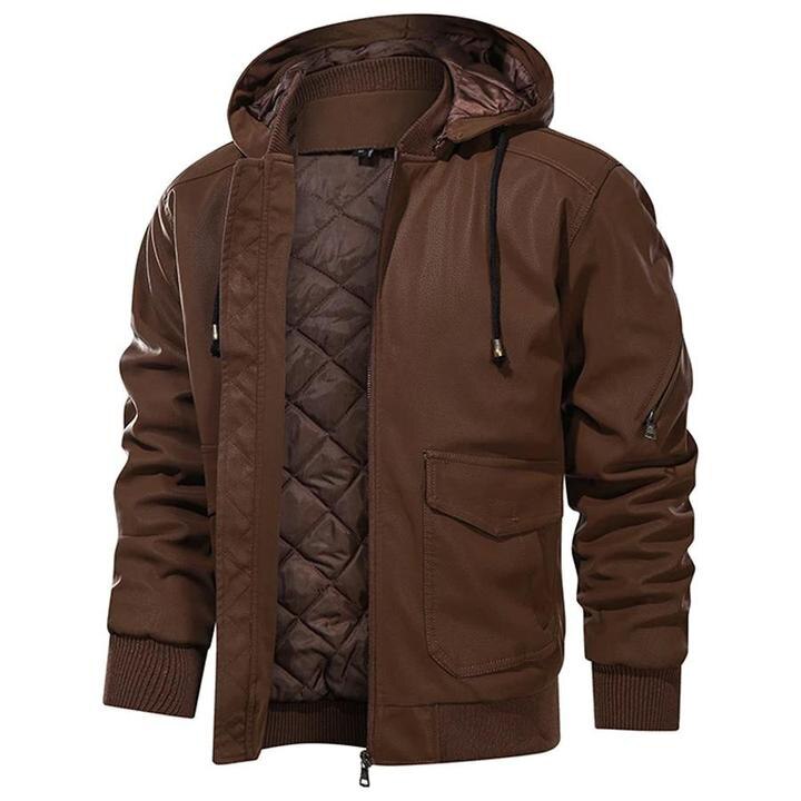 Kunstlederjacke