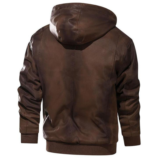 Kunstlederjacke