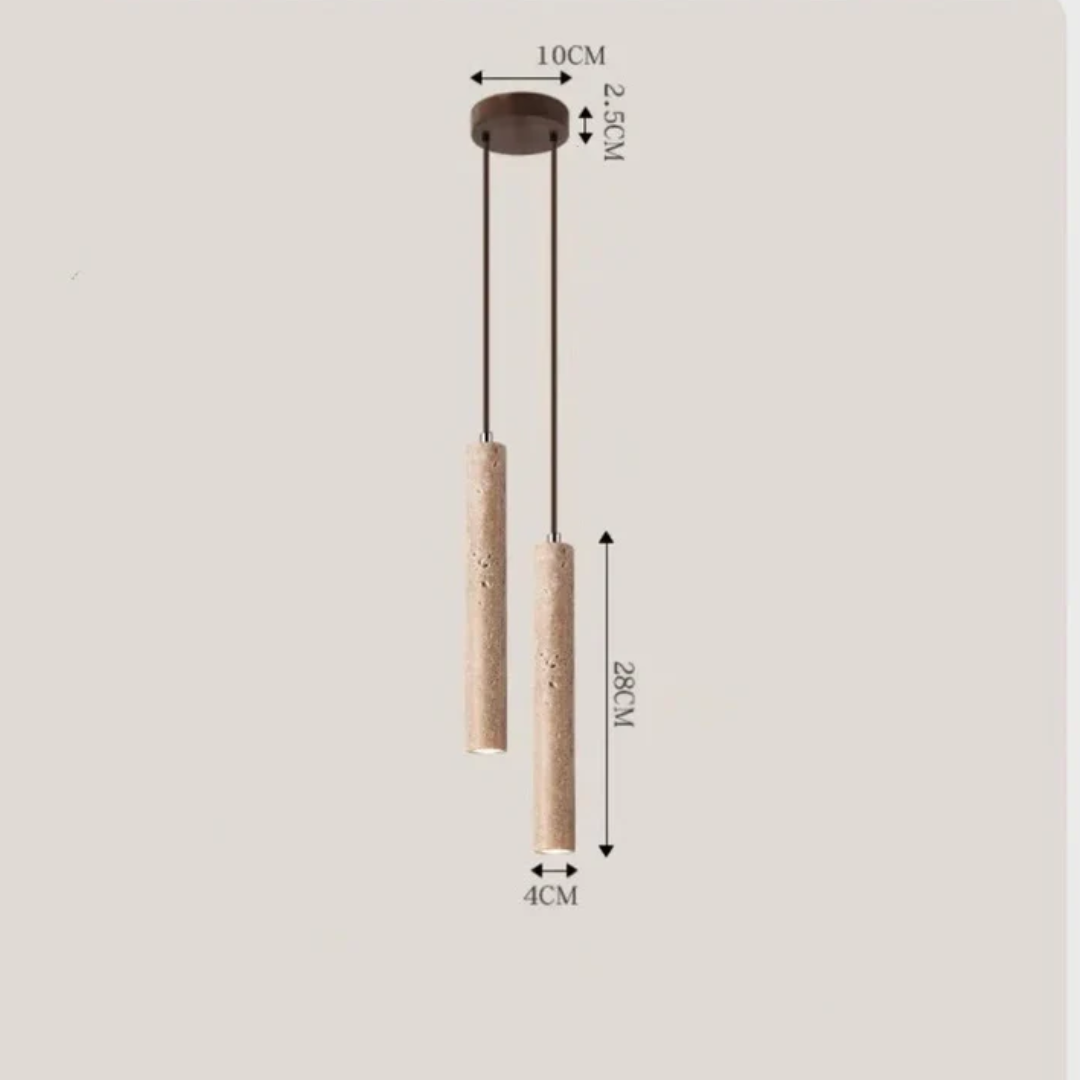 LED Kronleuchter im Minimalistischen Wabi-Sabi Stil 6