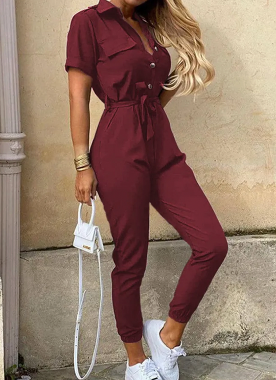 Variant image for Damen Jumpsuit Elegant Festlich Hochwertiger Stoff für Hochzeit-31