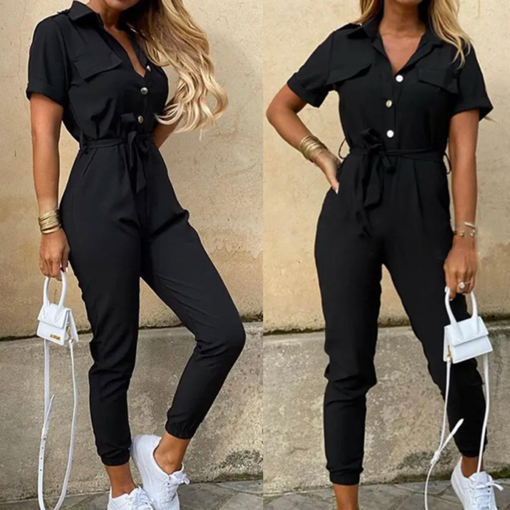 Variant image for Damen Jumpsuit Elegant Festlich Hochwertiger Stoff für Hochzeit-1