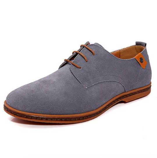Variant image for Herren Lederschuhe Elegante Wildlederschuhe in Braun für Büro und Freizeit-11