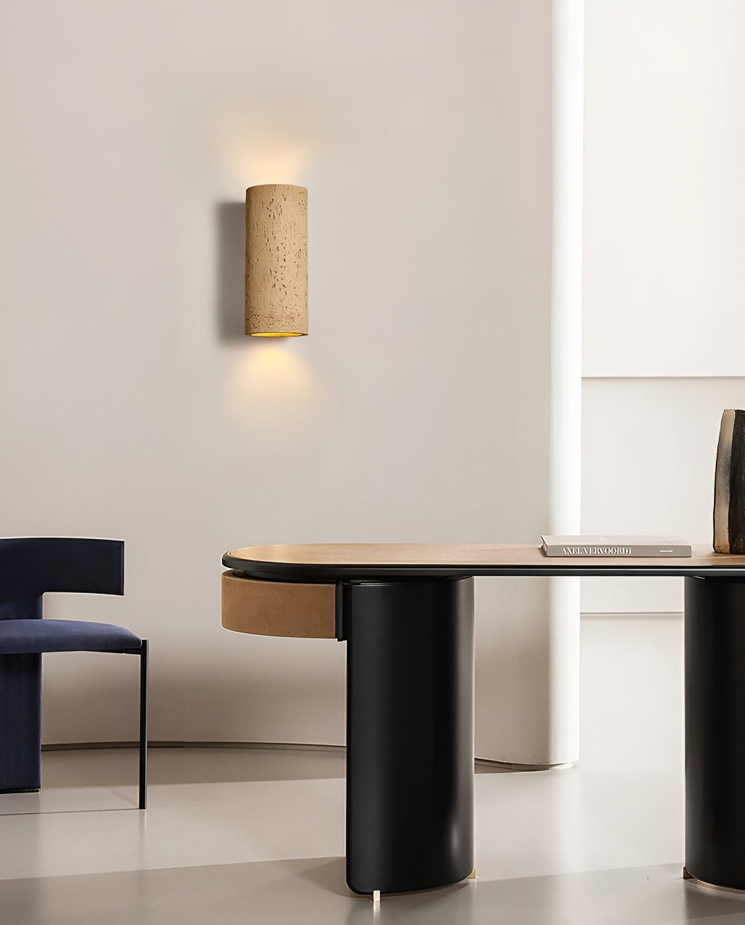 Moderne LED-Wandleuchte Zylindrisch für Innen- und Außenbereich 4