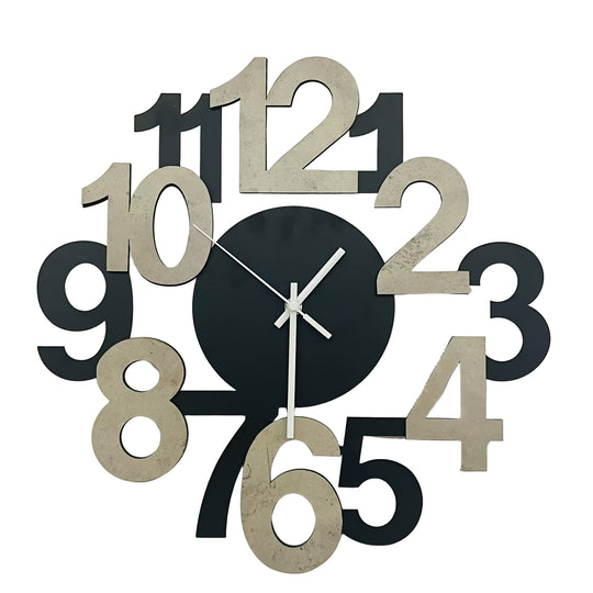 Moderne Wanduhr für Männer und Frauen – Asymmetrisches Design 0