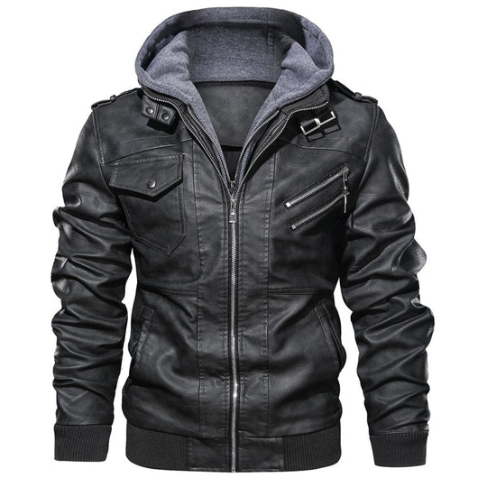 Motorrad-Lederjacke Für Männer