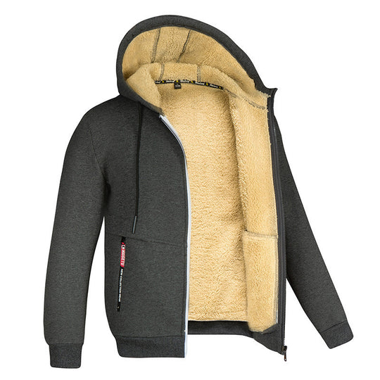 Winterpullover aus Lammwolle für Männer