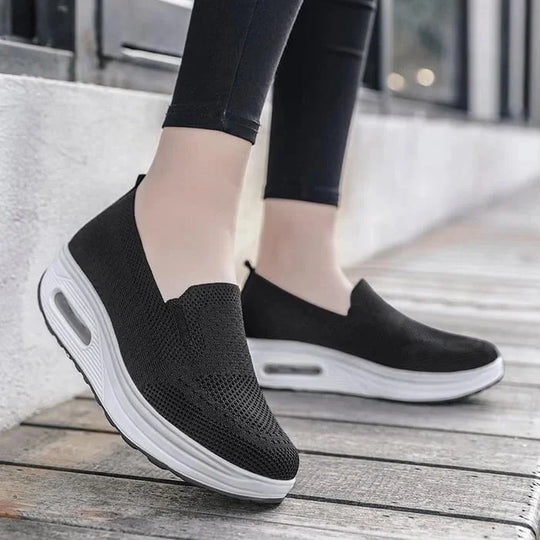 Variant image for Herren Sneaker Grau Atmungsaktiv Bequem Orthopädisch-16