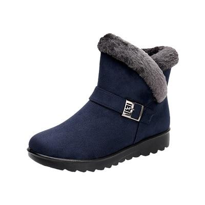 Plüsch-Schneestiefel Für Frauen