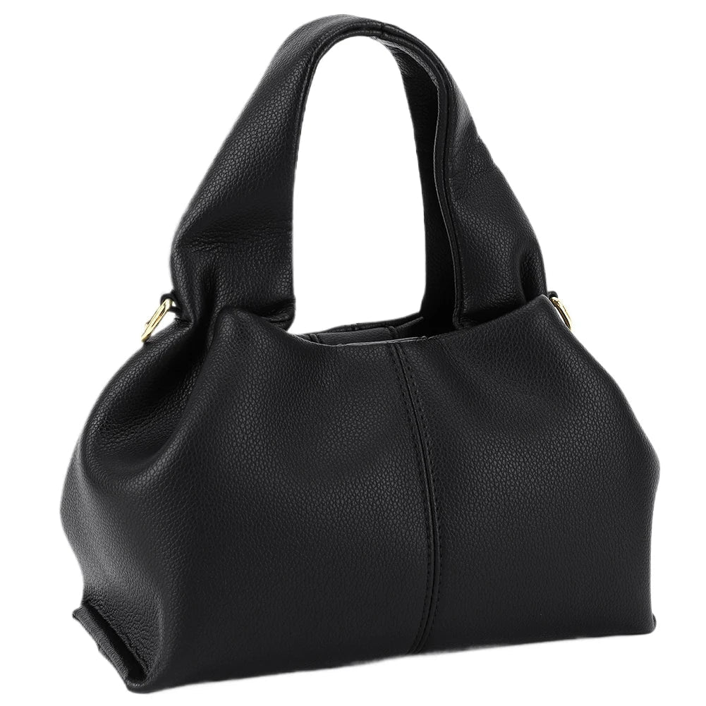 Damen Handtasche Retro Kunstleder Crossbody Tasche 3