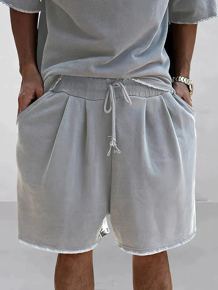 Damen Set Oversize Atmungsaktive Baumwollmischung Trendiger Schnitt-5
