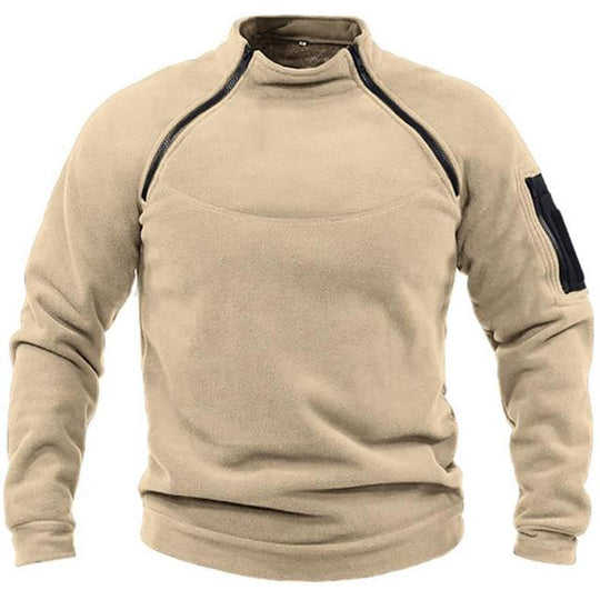 Herren Jagdweste Taktisch Fleece Warm Wetterfest Mit Praktischen Taschen 4