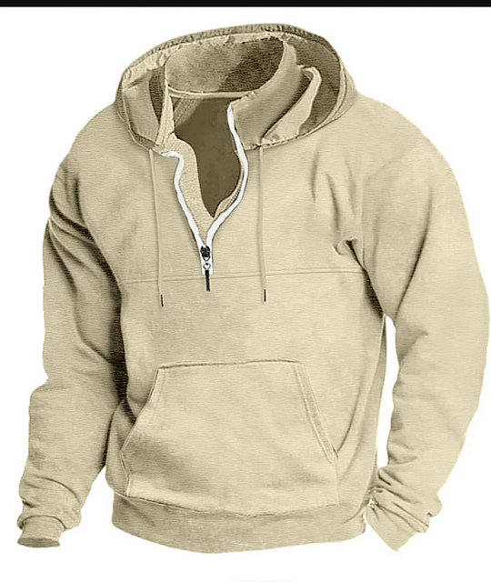 Variant image for Herren Kapuzenpullover Lässig Baumwolle mit Kängurutasche-27