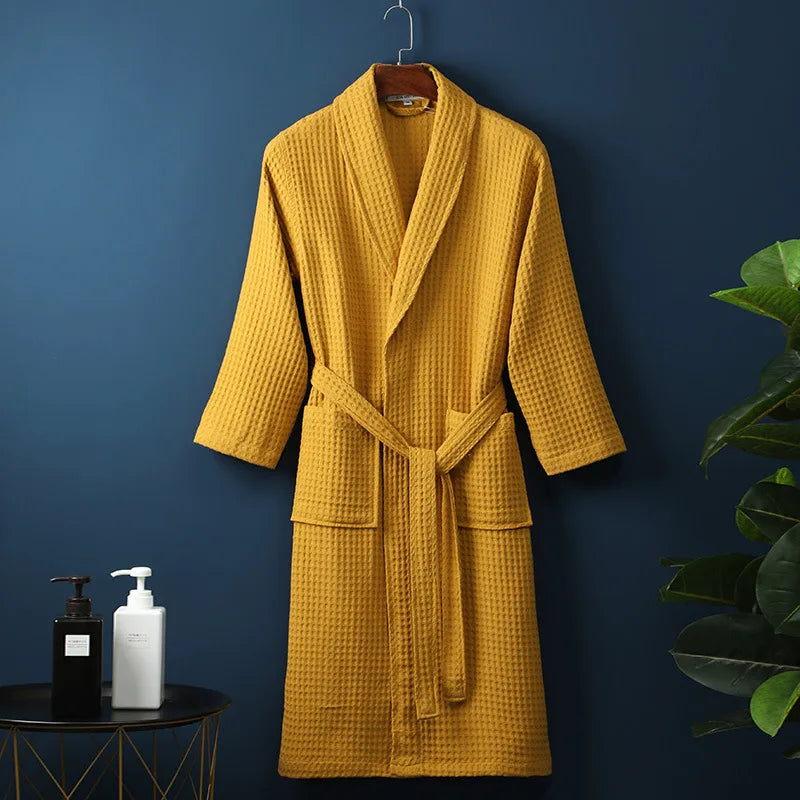 Unisex Bademantel mit Taschen für Herren und Damen 8