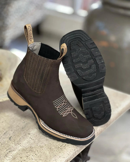 Unisex Cowboy-Stiefel für Herren und Damen im klassischen Stil 2