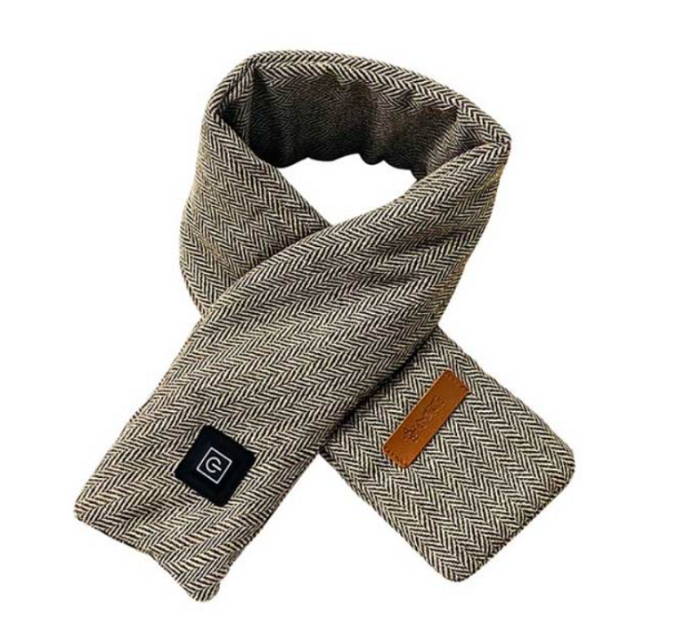 Unisex Heizender Winterschal mit Taschen 3