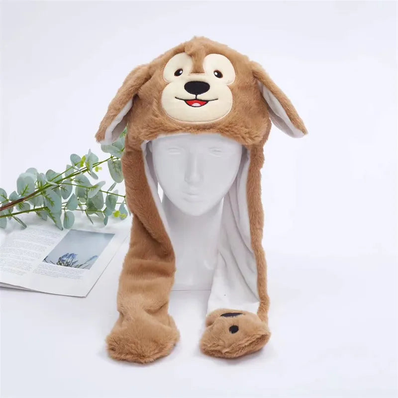 Unisex Mütze mit Wackelohren für Cosplay und festliche Anlässe 23