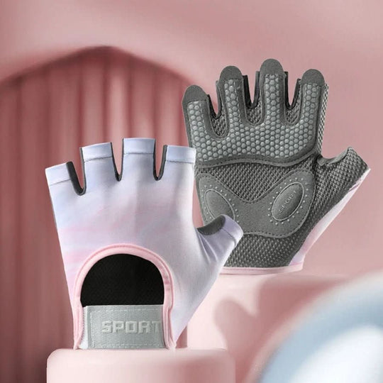 Unisex Sporthandschuhe Halbfinger Design für Fitness und Training 1