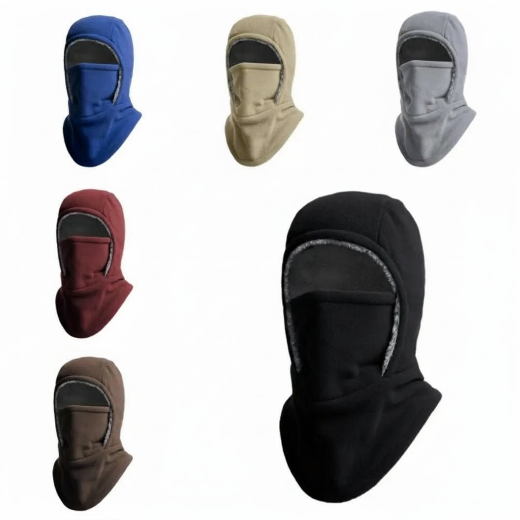 Unisex Sturmhaube Fleece für Kälte – Winddichte Sturmmaske für Fahrrad und Wintersport 4