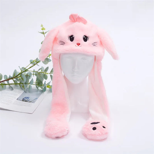 Unisex Wintermütze Mit Beweglichen Ohren Für Spaßige Anlässe 7