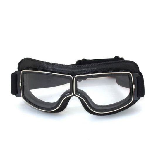 Vintage Motorradbrille im Retro-Stil 2