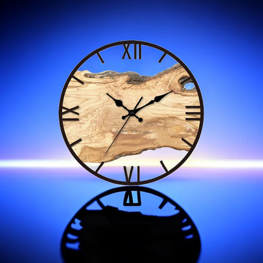 Wanduhr Minimalistisch Transparent 4