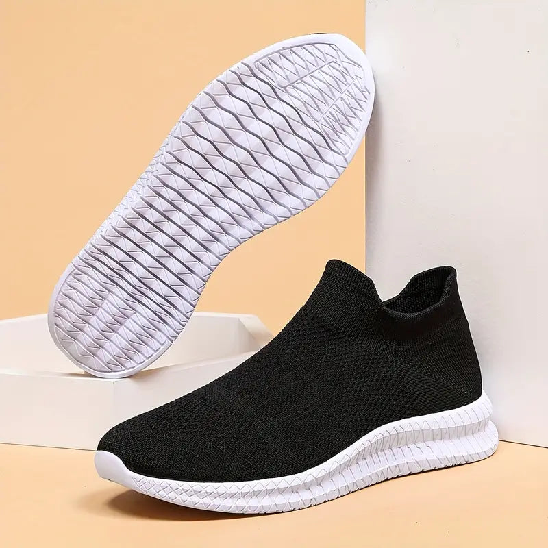 Herren Schuhe Bequemes Flexibles Obermaterial Sockenstil-5