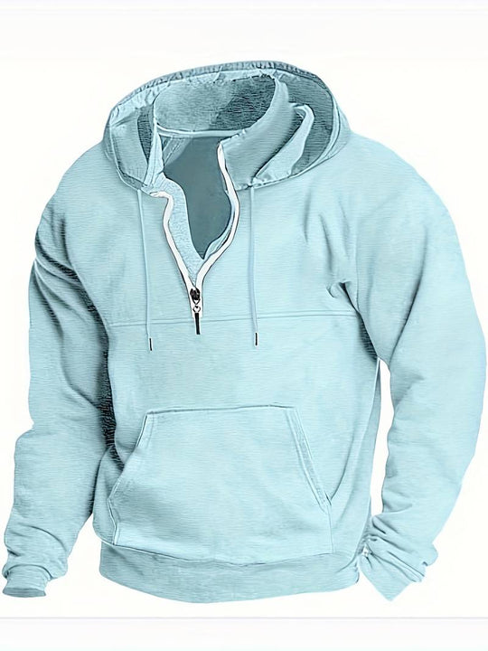 Variant image for Herren Kapuzenpullover Lässig Baumwolle mit Kängurutasche-43