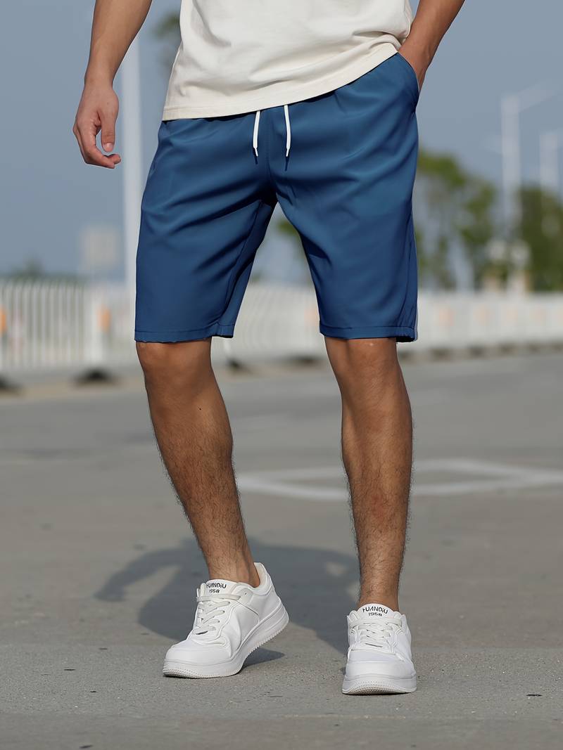 Variant image for Herren Shorts Lässig Baumwolle mit Kordelzug für Bequemen Tragekomfort-16