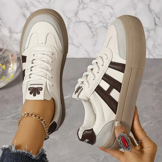 Variant image for Damen Sneakers Modern Bequem Atmungsaktives Obermaterial-8