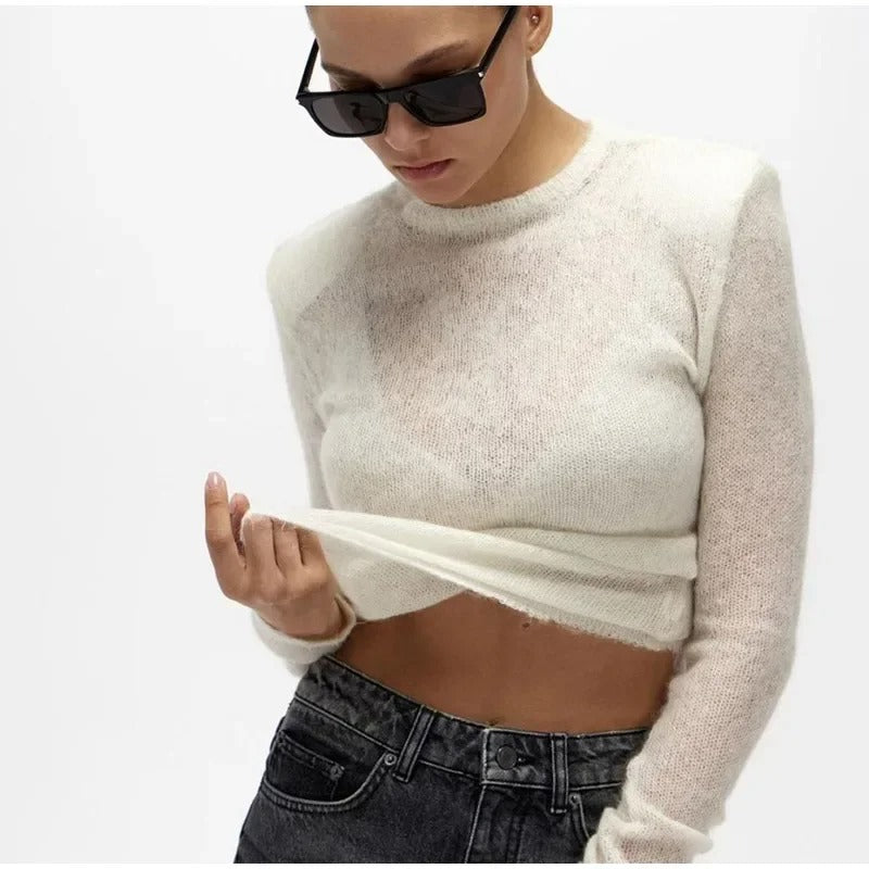 Feinstrick-Pullover für Damen