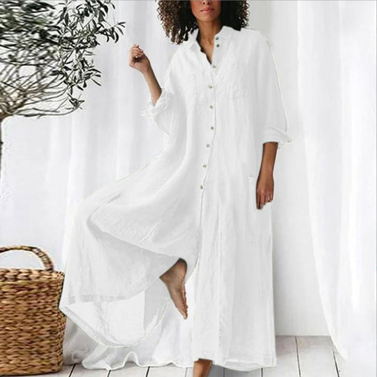 Oversized Damenoverall aus Baumwolle
