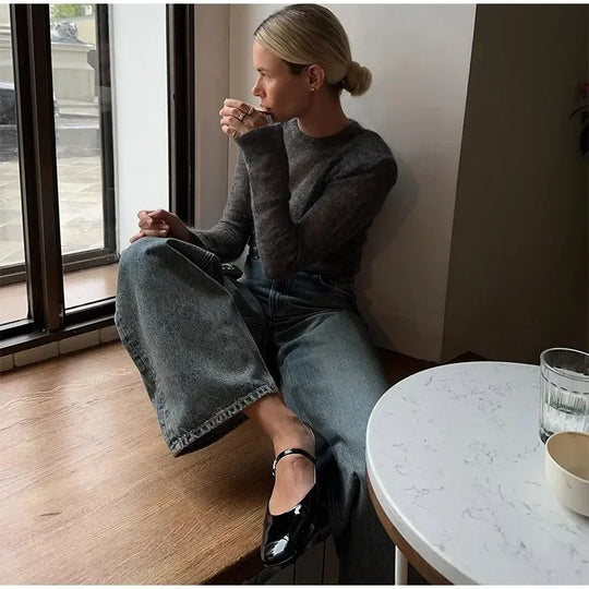 Feinstrick-Pullover für Damen