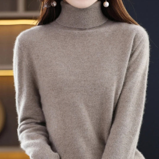 Damen-Strickpullover aus Kaschmir
