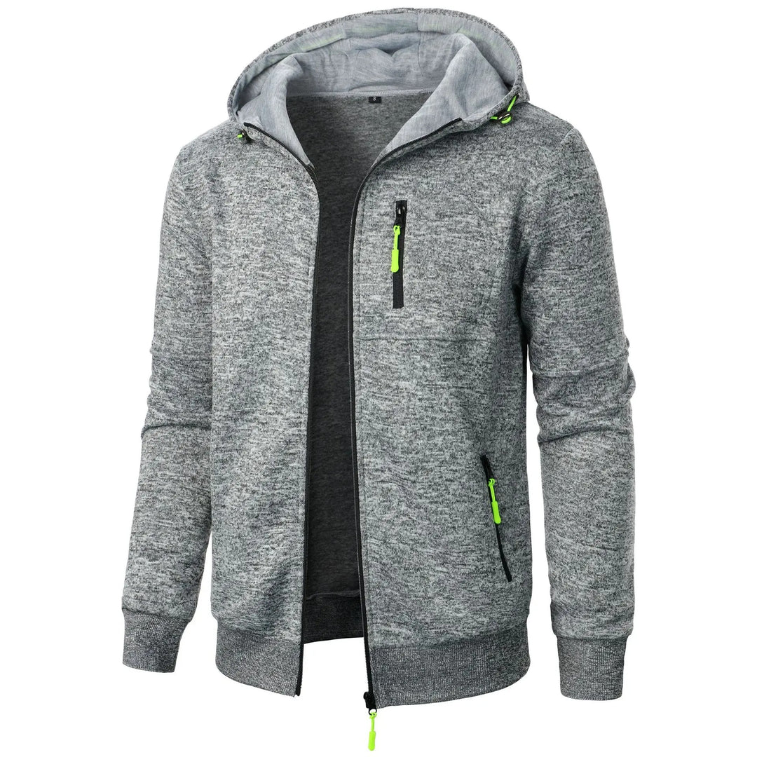 Lässige Sportjacke mit Kapuze für Männer