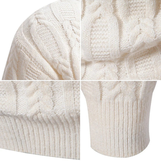 Weicher Herren-Strickpullover für den Alltag