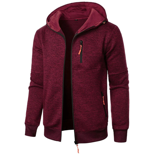 Lässige Sportjacke mit Kapuze für Männer