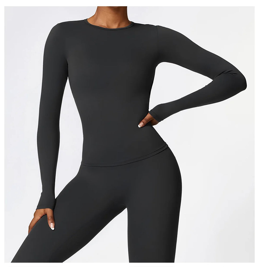 Damen Dry Fit Yoga Shirt