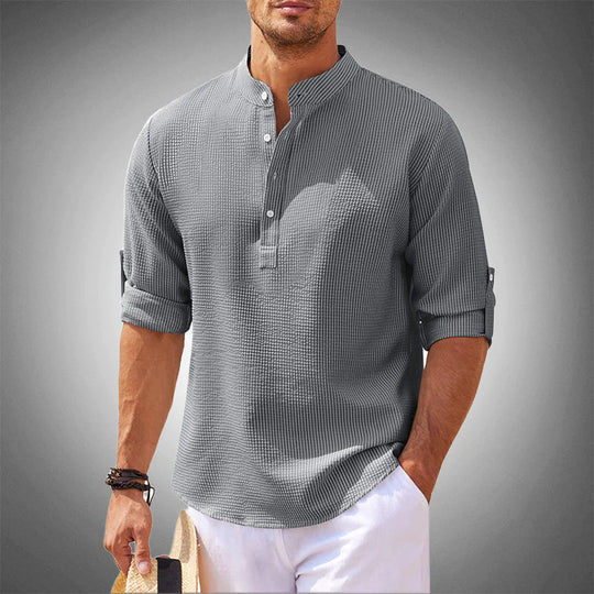 Variant image for Herren Hemd Langarm Elegantes Design Hochwertige Baumwolle-41