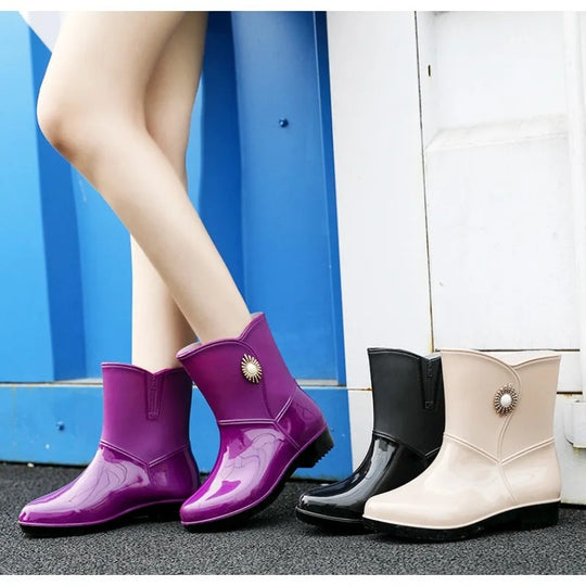 Damenmode Regenschuhe