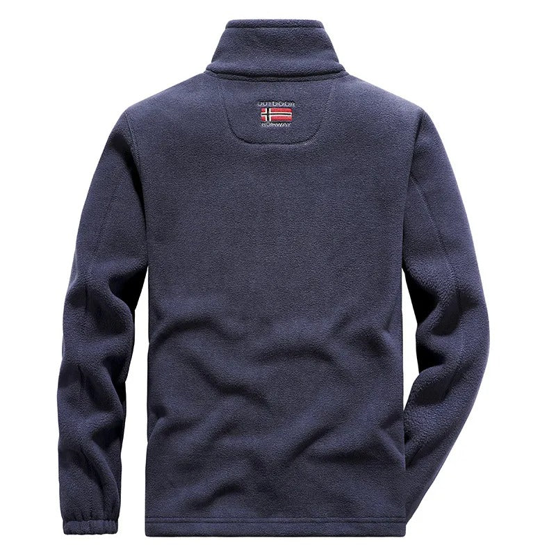 Herren Dicken Polar Fleece Jacke