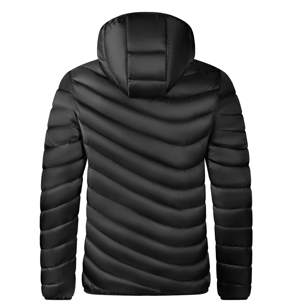 Leichte Steppjacke aus Baumwolle für Männer