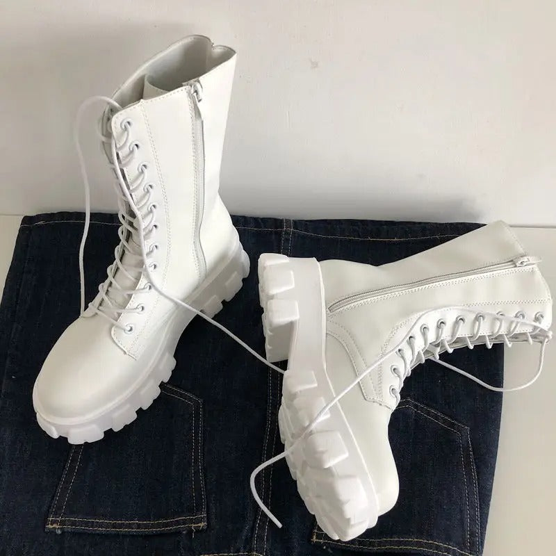 Halbhohe Stiefel für Frauen