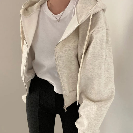 Lässiger Kapuzenpullover für Frauen