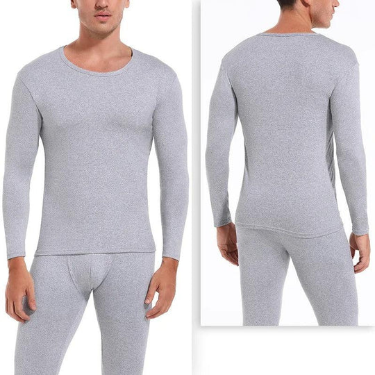 Fleece-Set aus Thermounterhemd und Leggings für Herren