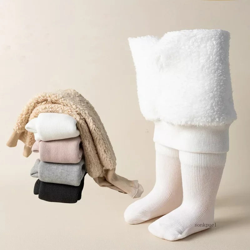 Winterstrumpfhose aus dicker Baumwolle für Kinder
